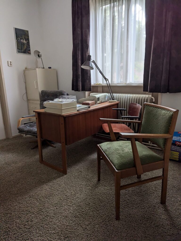 Stil leven van een oude huiskamer - fotografie- vincent schiphorst