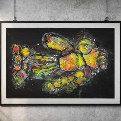 Origineel Mixed Media werk en kunstobjecten Vincent Schiphorst