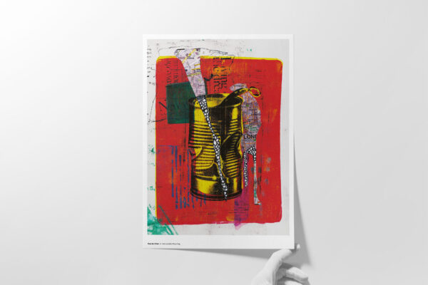 Fine Art kunstprint Can of Vision limited edition A1 Vincent Art