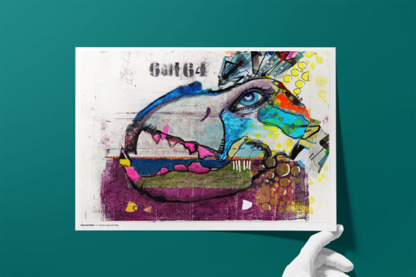 Fine Art kunstprint Gaque limited edition A1 Vincent Art