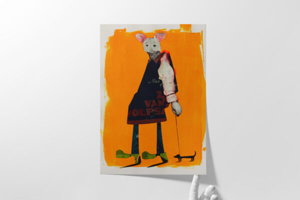 Fine Art kunstprint Joep limited edition A1 Vincent Art