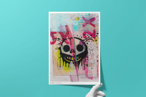 Fine Art kunstprint Smyle limited edition A1