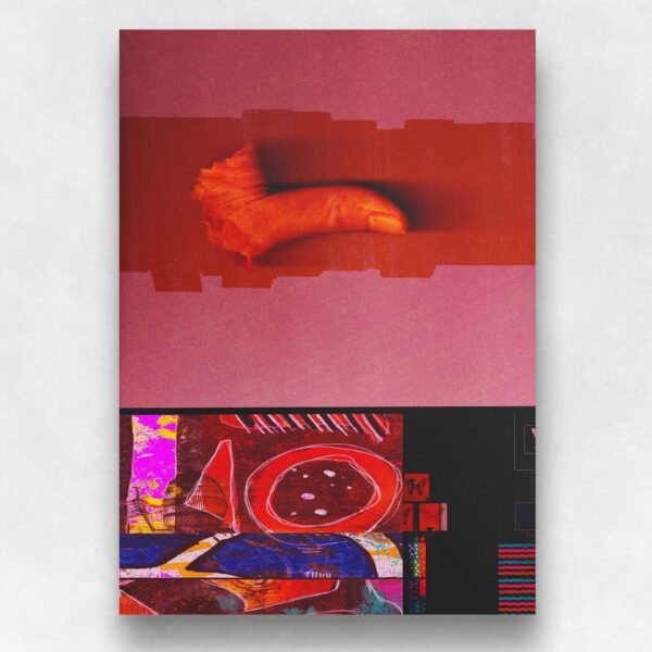 Mijn abstracte kunstwerk ScanZ 03 op Hahnemühle Photo Rag