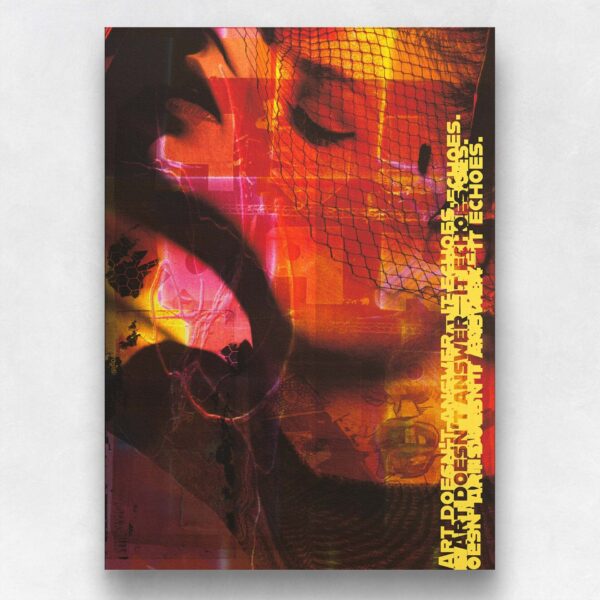 Mijn abstracte kunstwerk ScanZ 17 gedrukt op 308 grams Hahnemühle Photo Rag