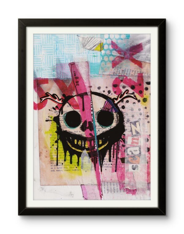 workshop mixed media collage