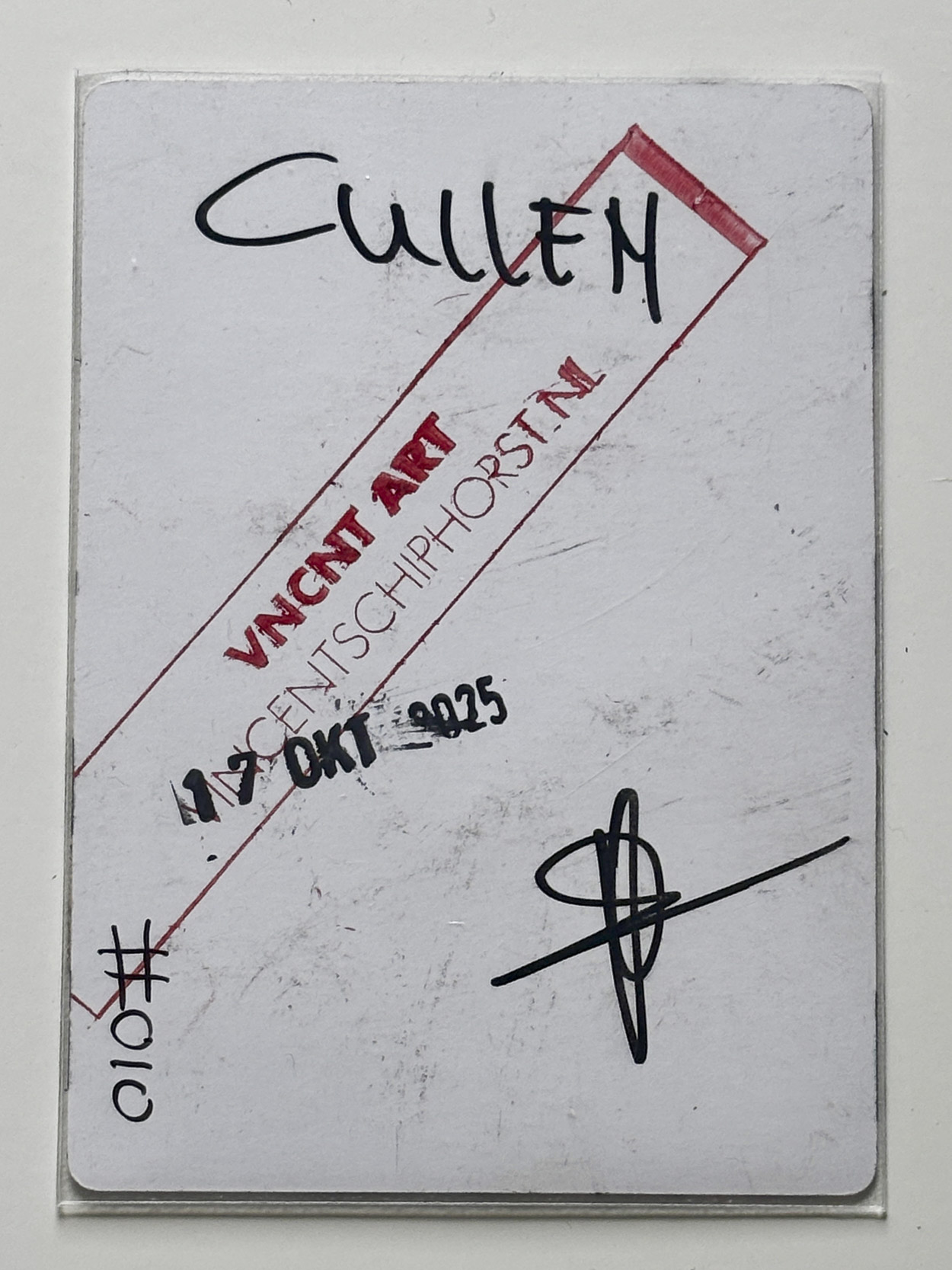 ACEO Card - Cullen - Afbeelding 3