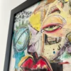 Lips II - Mixed Media Collage - Afbeelding 3