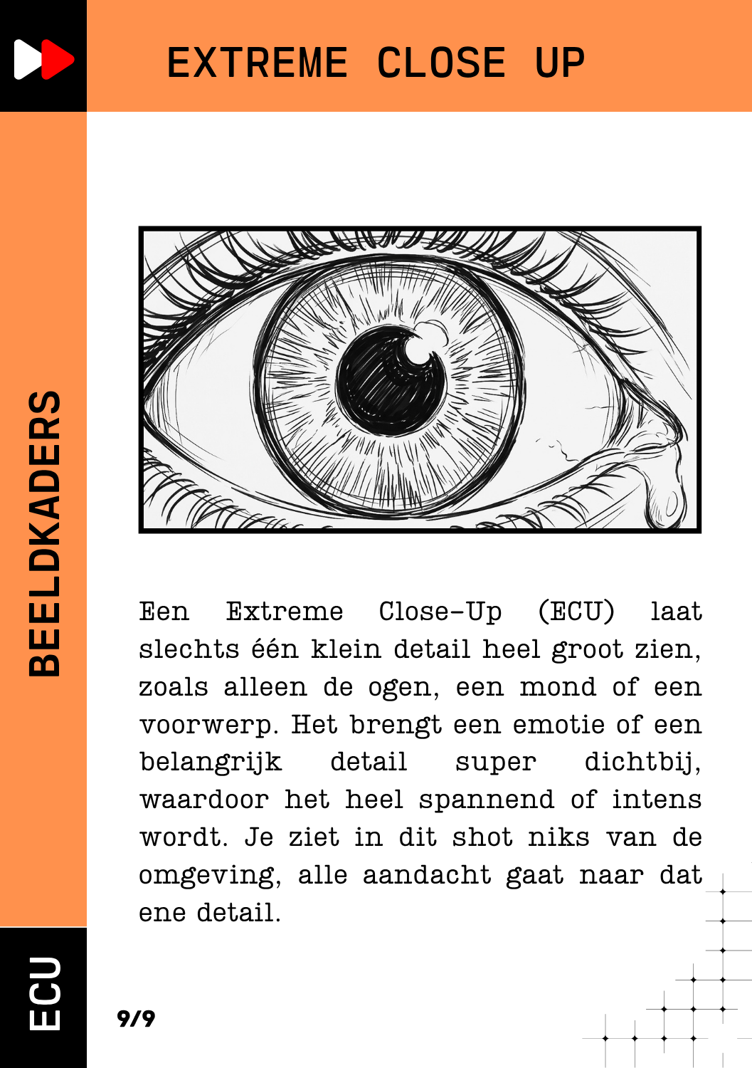 Aktie! De Filmkaarten - Extreme Close-up